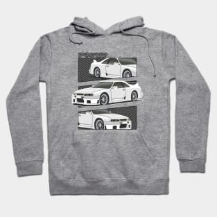 1996 Nissan Skyline GT-R Nismo LM (R33) Hoodie